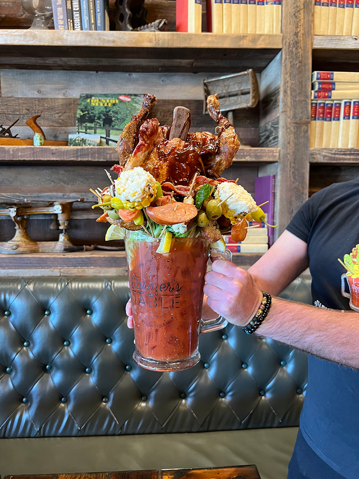 Farmer’s Table’s Barnyard Bloody Mary Truly Transports the Barn to Your Favorite Brunch Cocktail